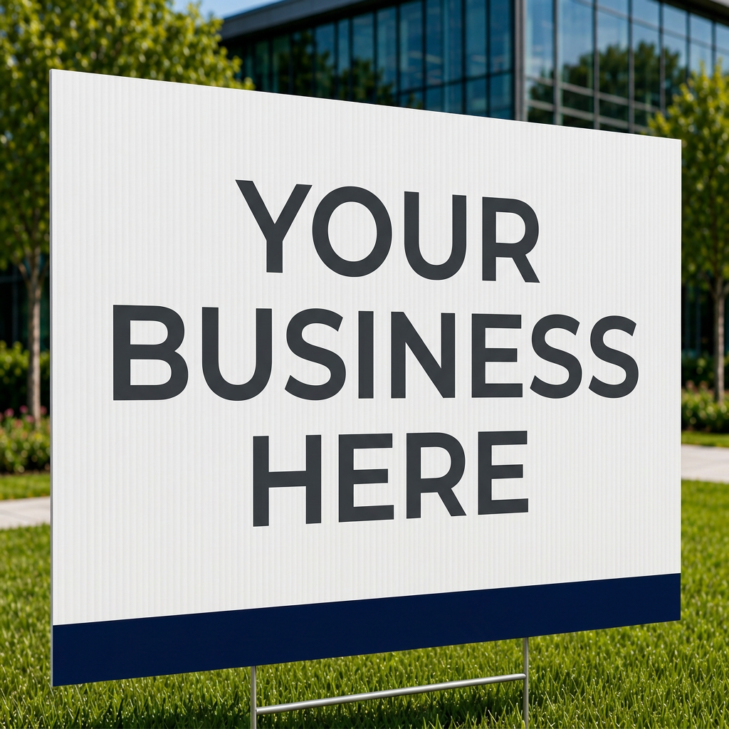 Advertising Yard Signs