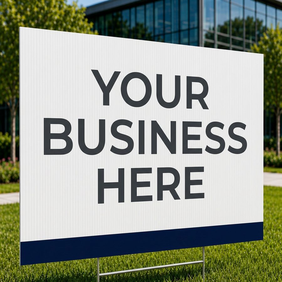 Advertising Yard Signs